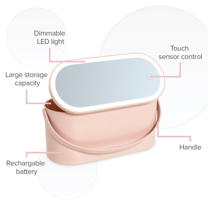 Portable Makeup Organizer Box